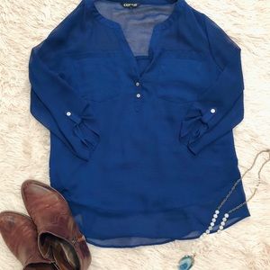 Express sheer blouse